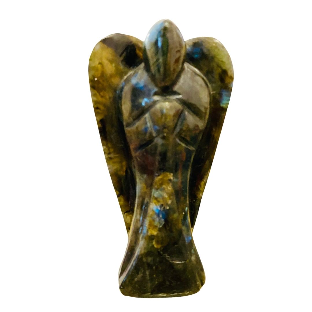 Inner Strength Labradorite Angel ( Large )