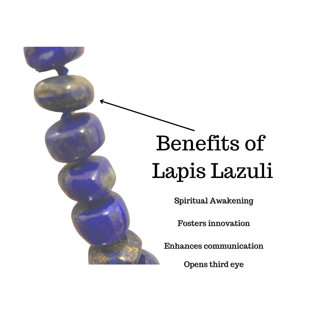 Communication Lapis Lazuli Necklace