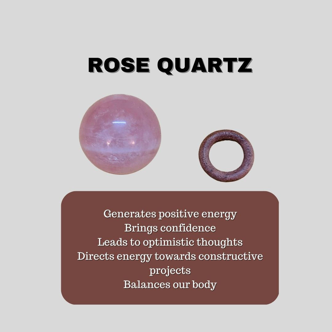 Calming Rose Quartz Sphere
