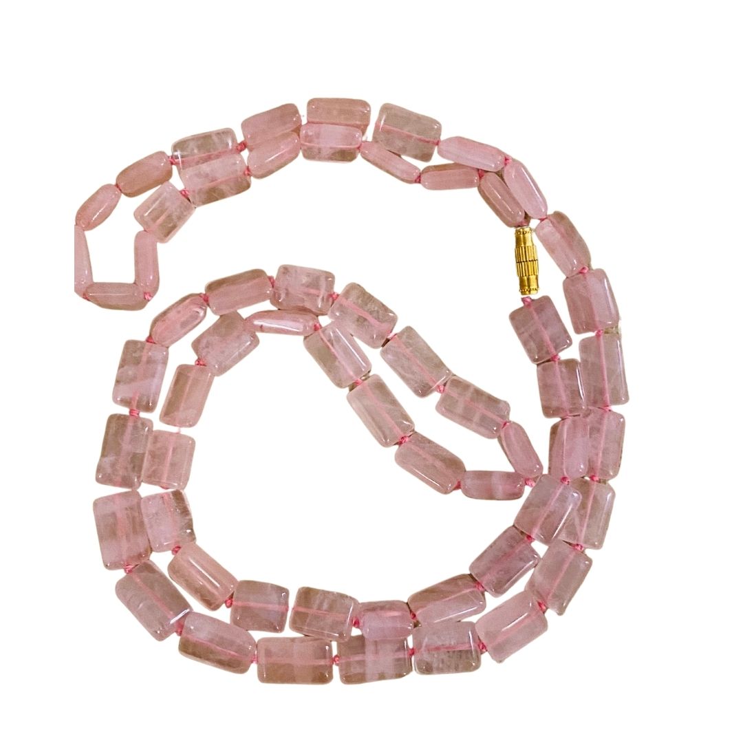 Calming Rose Quartz Necklace