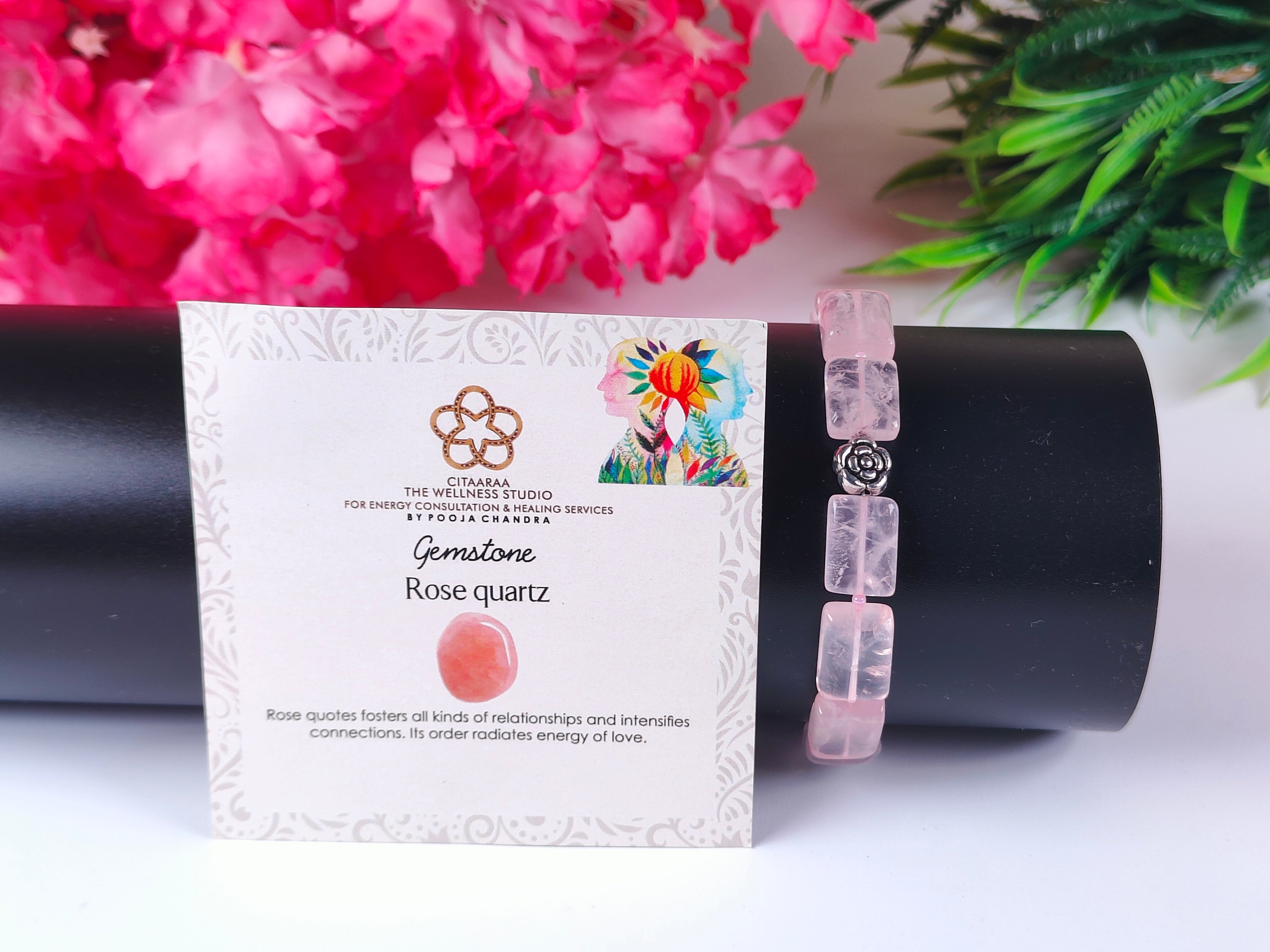 Calming Rose Quartz Bracelet
