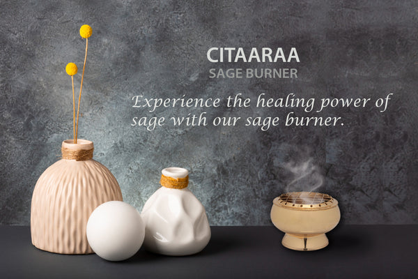 Purifying Sage Burner – CITAARAA - THE WELLNESS STUDIO